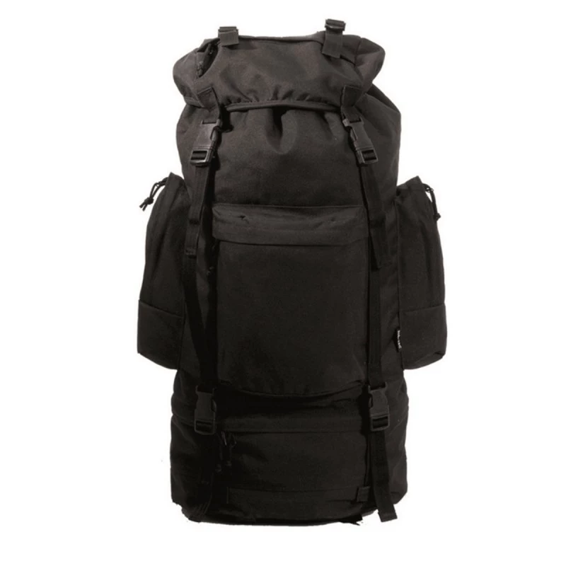 MEE ®Sac à dos de randonnée XXL 75 L Noir et gris♪ZY - Sport